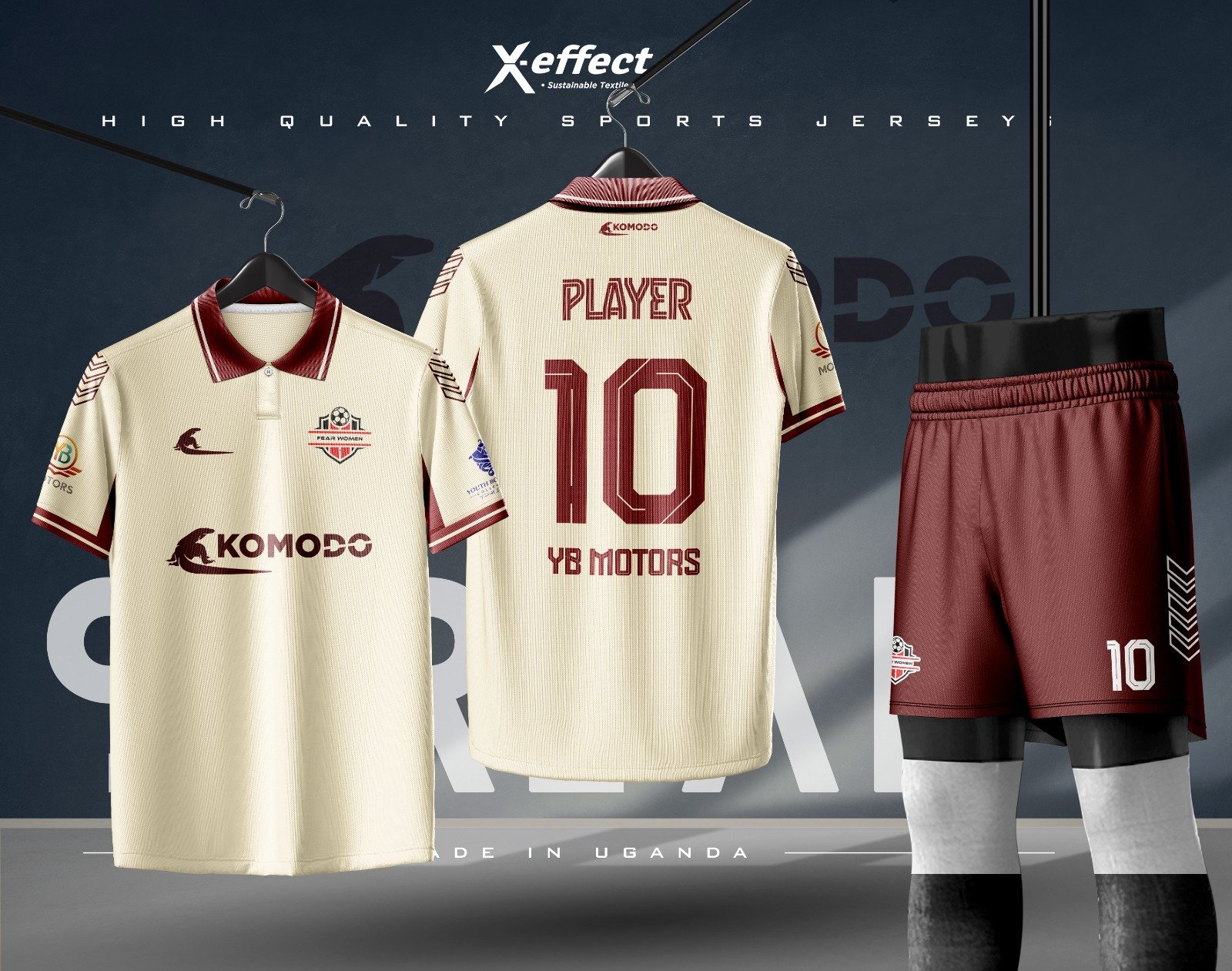 Fear Women football kit